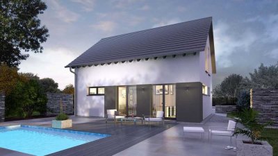 MODERNES DESIGNHAUS, FLEXIBLE GESTALTUNGSMÖGLICHKEITEN