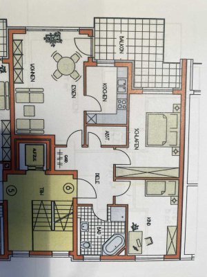 Luxuriöse 3-Zimmer-Wohnung mit Balkon in Herzogenaurach