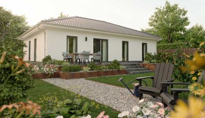 Der Bungalow mit dem charmanten Walmdach – stufenlos glücklich sein in Mühlhausen