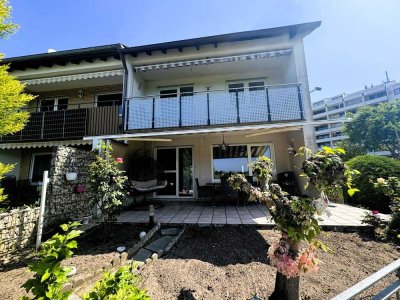 Traumhafte Feldrandlage! Schönes Reihenendhaus mit Garage, Balkon, Terrasse und Keller (vermietet)