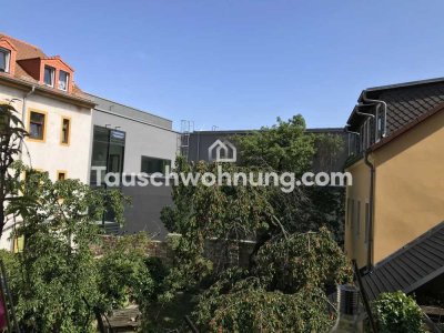 Tauschwohnung: Zweiraumwohnung, Balkon, mitten in der Dresdner Neustadt