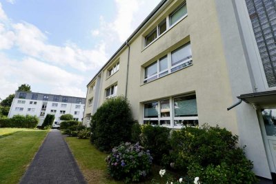 Sie wohnen gerne zeitlos und dennoch modern? Helle 2 Zimmer Wohnung mit großem Sonnenbalkon