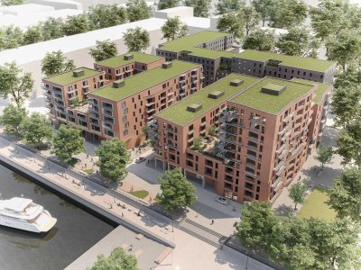 Traumhafte 3 Zimmer Penthouse Neubauwohnung an der Förde direkte Wasserlage