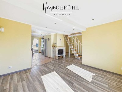 Mediterrane DG-Wohnung mit Balkon und Stellplatz, bezugsbereit