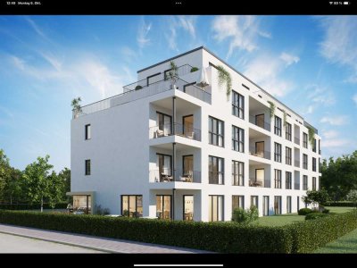 Lichtdurchflutete und seniorengerechte 2-Zimmer-Wohnung in direkter Stadtparklage