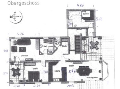 Großzügige 7-Zimmer Maisonette in Oberkochen mit Balkon
