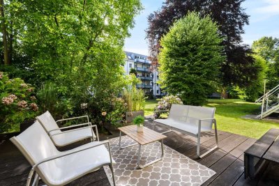 Stilvolle Terrassenwohnung in Barmbek-Nord