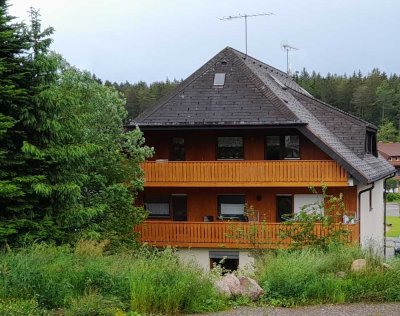 Attraktive 4,5-Zimmer-Wohnung mit Alpensicht und 2 Balkonen in Eisenbach (Hochschwarzwald)