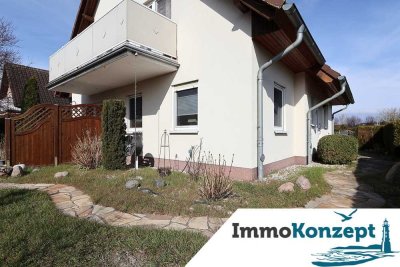 Freundliche Wohnung  mit 5 Zi., ca. 120m² Wfl, sonnigen Balkon, Terrasse & pflegeleichten Garten!