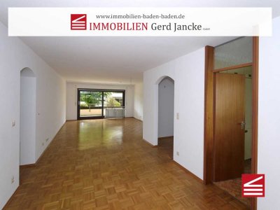 Baden-Baden, sehr gut geschnittene 4-Zimmer-Wohnung mit zwei Balkonen u. TG-Stellplatz!