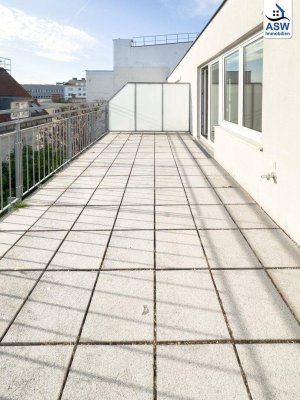 Schöne 3-Zimmer-Maisonettewohnung mit großer ca. 20m2 Dachterrasse - befristet vermietet