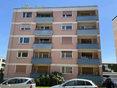 Attraktive 2-Zimmer-Hochparterre-Wohnung mit Balkon in Weiden