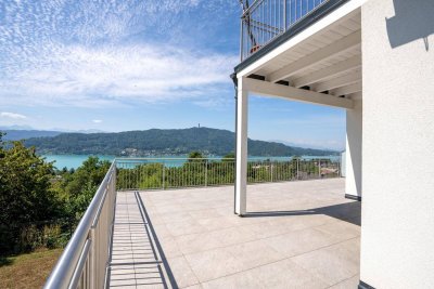 Erstbezug-Eigentumswohnung mit Traumblick auf den Wörthersee! Touristische Nutzung möglich!
