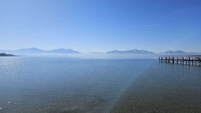 Exklusive Penthousewohnung am Chiemsee (4km) - sonnige 65qm Dachterrasse - KFW 40