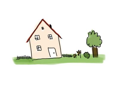 Wunderschönes Wohnen im Grünen |  Große Wohnung mit Einbauküche in Oberdachstetten