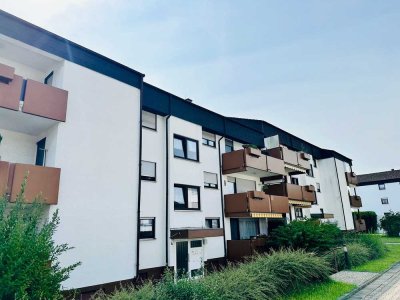 Helle 2 Zimmer-Wohnung mit 2 Balkonen, Garage & ruhiger Lage in Bad Bergzabern