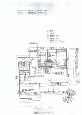 Freundliche und gepflegte 3-Zimmer-Wohnung mit gehobener Innenausstattung mit Balkon in Hagen