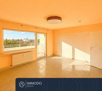 � Jetzt Zuschlagen: Bezugsfreie, helle 3 Zimmer Wohnung im 5.OG mit Aufzug, West-Balkon & Weitblick