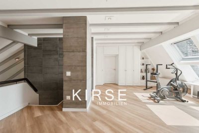Luxus trifft Lifestyle: Exklusives Penthaus mit Galerie, Home Spa & Panoramablick über Düsseldorf