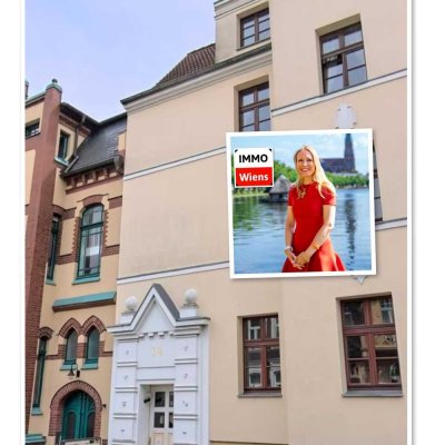 Hochparterre 3-Zimmer-Wohnung in der Mozartstraße mit Einbauküche und Badewanne