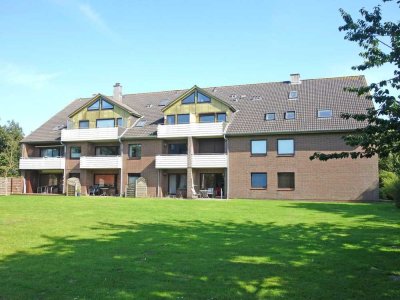 TOP-Lage am Seedeich: 3-Zimmer-Erdgeschosswohnung mit PKW-Stellplatz in Friedrichskoog-Spitze