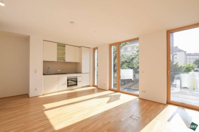 Sandleiten 64 | Lichtdurchflutete 1-Zimmer-Wohnung Nähe Kongresspark