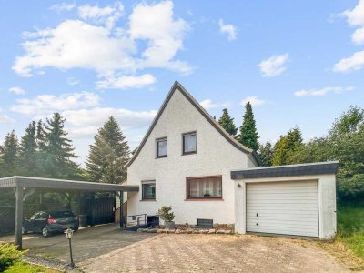 Freistehendes Einfamilienhaus mit Potenzial in Hüllhorst