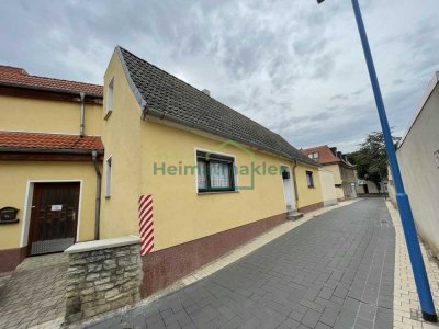 vermietetes Reihenendhaus in ruhiger Lage in der Saalestadt Calbe!