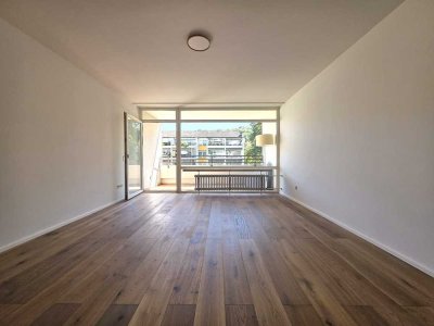 Sofort frei - zur Miete : gemütliches 1-Zimmer-Apartment mit Balkon und Keller