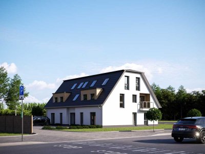 Exklusive Maisonettewohnung im 4-Fam.-Haus im KFW40 QNG Standard mit Garten in Stadtwaldnähe!