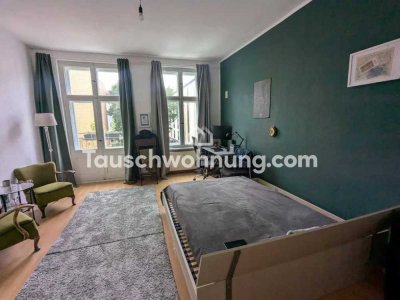 Tauschwohnung: 2 Zimmer Altbauwohnung an ruhigen Ort/gg 1Z nahe