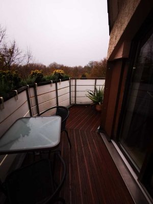 Über den Dächern von Mülheim! Sehr gepflegte 3-Raum-Maisonette Wohnung mit Balkon