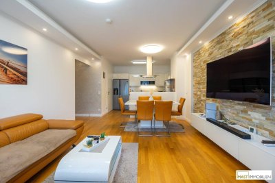 NEUER PREIS --- 549.000,-- € / 3 Zimmer Garten Wohnung in ausgezeichneter Ruhelage inkl. hochwertiger Einbauküche / Bestandsfrei!