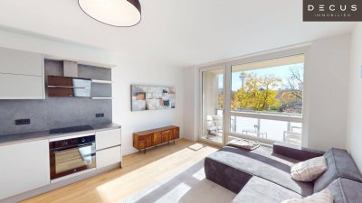 SONNIGER PARKBLICK IM ERSTBEZUG | KÜCHE &amp; MÖBEL INKLUSIVE | PROVISIONSFREI