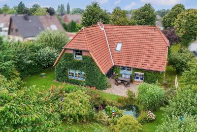 Familienidylle mit Charme – Großzügiges Einfamilienhaus mit Traumgarten in ruhiger Sackgassenlage