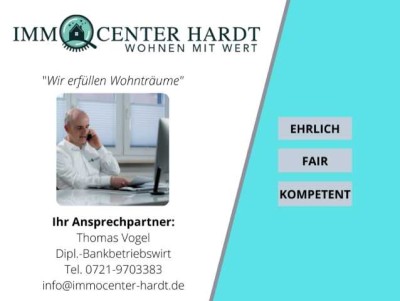 Provisionsfrei - Große DG-Wohnung mit 2 Balkonen und Einzelgarage