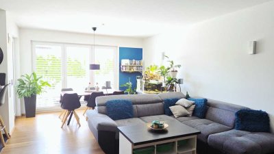 Stilvolle 3,5-Zimmer- Wohnung mit Garten, gehobener Innenausstattung mit Einbauküche in Eisingen