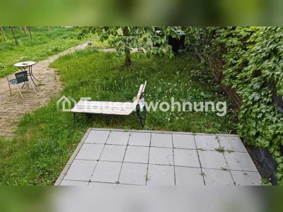Tauschwohnung: Helle Wohnung mit Terrasse und Garten im Leipziger Westen