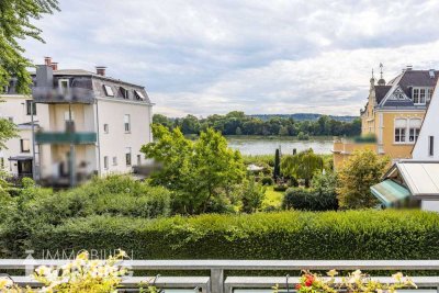 Rheinblick! 4-Zimmer-Maisonette mit 2 Balkonen