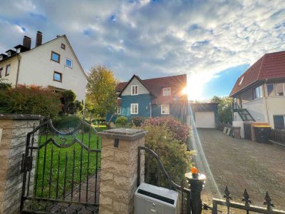 Einfamilienhaus mit Kamin und Garten – Wohnen wie im Eigentum und Garage