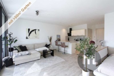 � Eigener Garten, Terrasse, großer heller Wohnraum - ideal für Singles