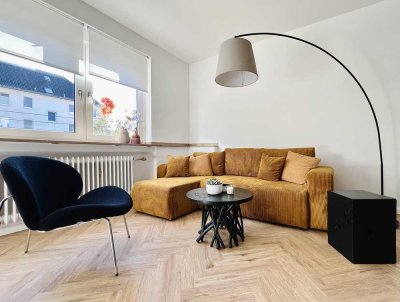 Voll möblierte 2-Zimmer-Wohnung mit hochwertiger Ausstattung und großer Terrasse