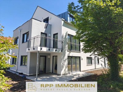 Provisionsfrei! - 3-Zimmer-Neubauwohnung mit ca. 160 m² herrlichem Garten - Bezugsfertig Sommer 2025