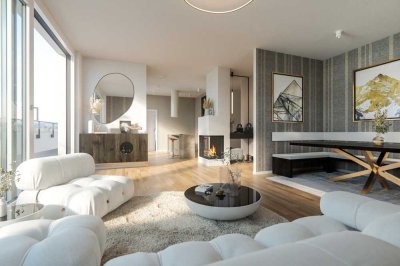 FIRST CLASS Living: 2-Zimmer-Penthouse ++ Dachterrasse ++ TOP-Ausstattung ++ Klimaanlage