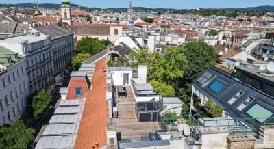 TURMFLAIR AM KUTSCHKERMARKT | DESIGNERWOHNUNG MIT DACHTERRASSE | VIDEO-PRÄSENTATION