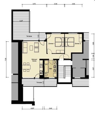 Sofort verfügbar � 0172-326 11 93 – Neubaumaisonette, Besichtigung möglich!