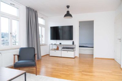 Helle 2-Zimmer Wohnung im 4. OG mit Aufzug in Leipzig Zentrum-Süd