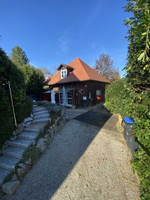 Gemütliches Holzhaus im schönen Hexental - in  Wittnau bei Freiburg (Panoramablick,Holzofen)