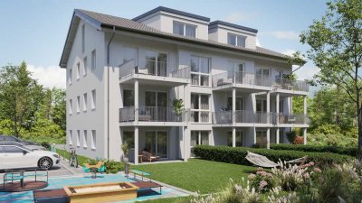 Ihr neues Zuhause! NEUBAU: 2-Zimmer-Dachgeschosswohnung in Neuburg