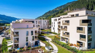 5700 Zell am See / Sonnengarten Limberg; Große Familienwohnung : 92m² Maisonette 4 Zimmer-Wohnung mit Terrasse, Eigengarten, Tiefgarage,